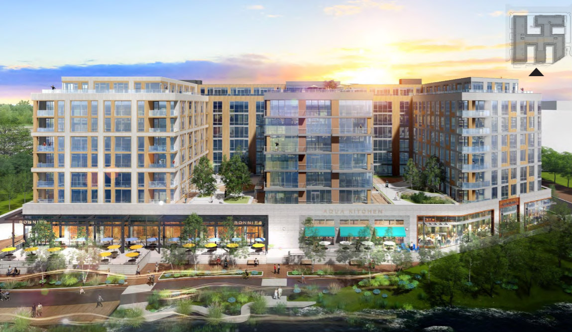 More Glass, More Rocks and a Refined Restaurant Terrace for Buzzard Point Coast Guard Redevelopment: Figure 8