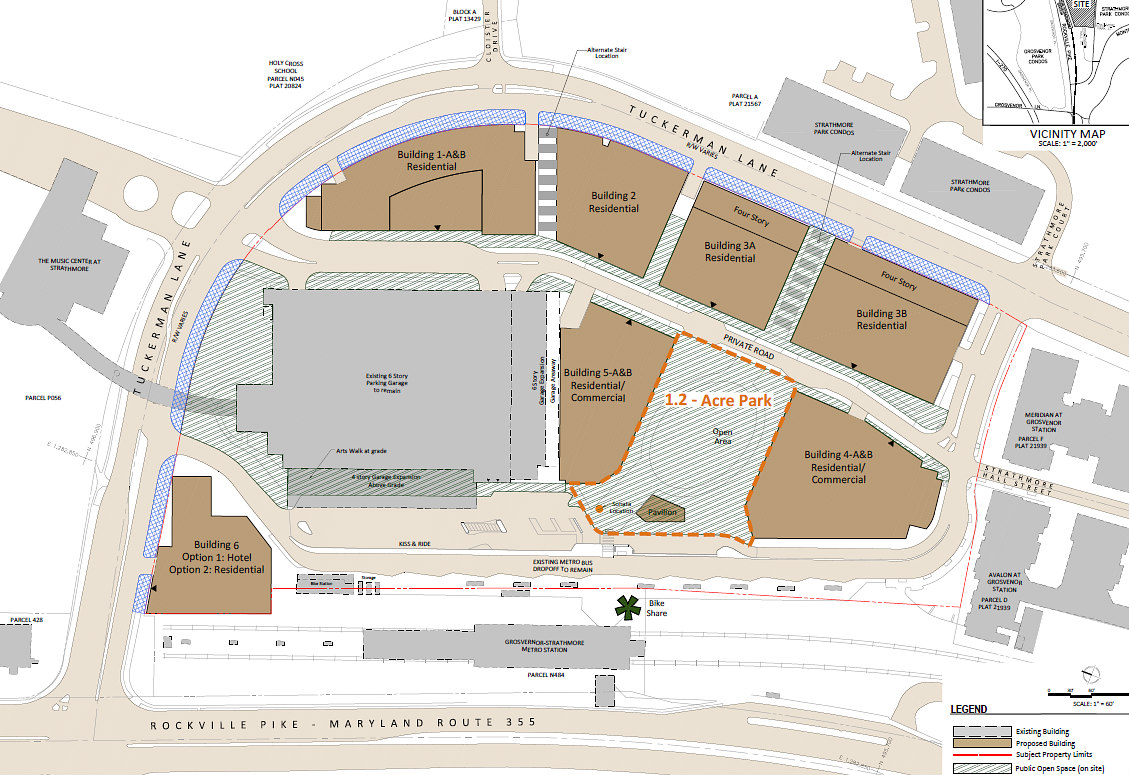Over 2,000 Residences and a Central Park: The Plans for Upper Rockville Pike: Figure 1