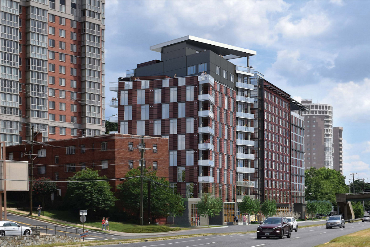 Hotel, Apartments and Gourmet Grocer Coming to Rosslyn's Best Western Redevelopment: Figure 2