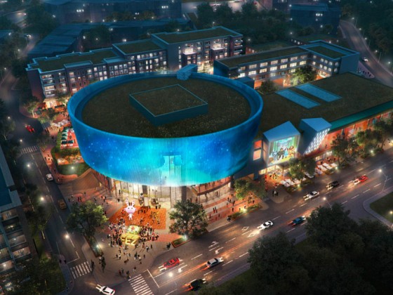 250 Units, a Food Hall, and an Eye-Catching Entertainment Venue Planned For Fort Totten