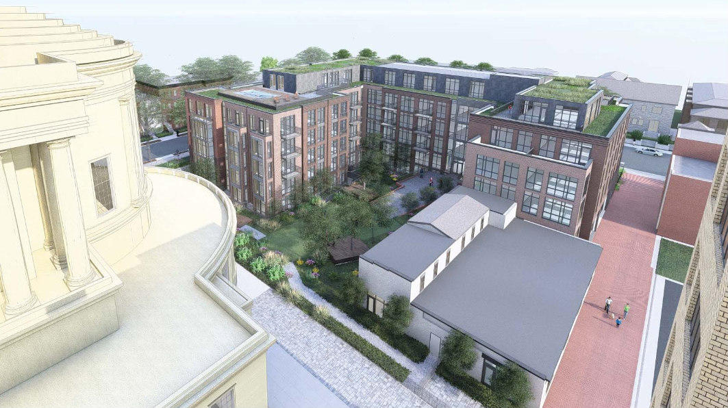 A First Look at the 150 Apartments Planned for Scottish Rite Site on 16th Street: Figure 1