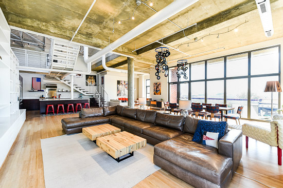 Best New Listings: An Industrial Adams Morgan Loft with a House-Sized Roof Deck: Figure 1