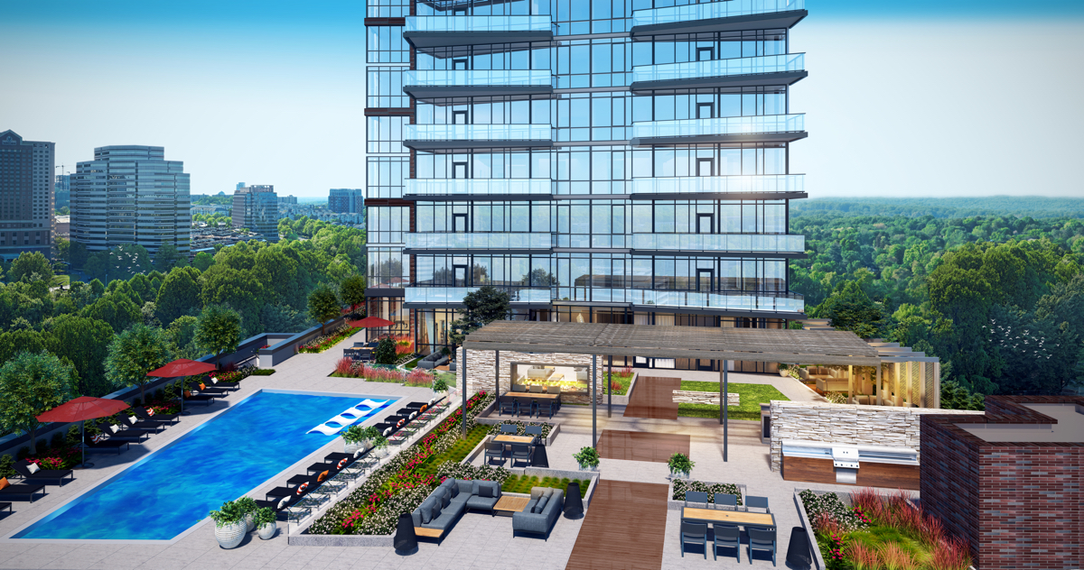View of Above the Clouds -- An Ultra Sophisticated Condominium High-Rise Comes ...