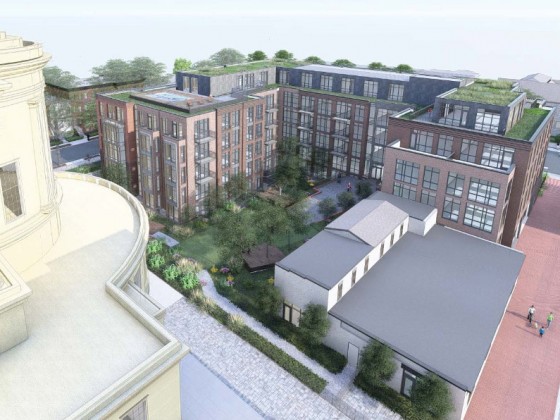 A First Look at the 150 Apartments Planned for Scottish Rite Site on 16th Street