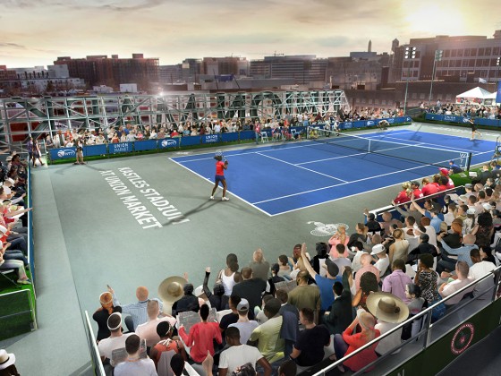 Overhead Service? DC's Pro Tennis Team Confirms Plans to Play Atop Union Market