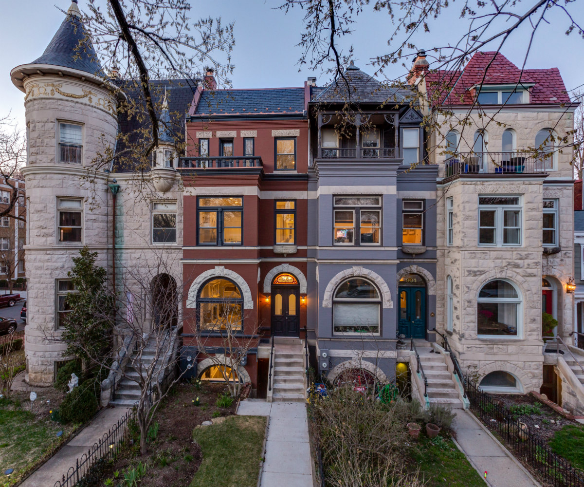 A Stylishly Renovated East Capitol Street Rowhouse Hits the Market