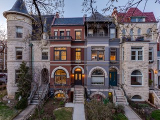 A Stylishly Renovated East Capitol Street Rowhouse Hits the Market