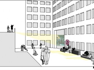 Movie Theater, Marketplace, Dog Run: The Design Options for a Downtown DC Alley