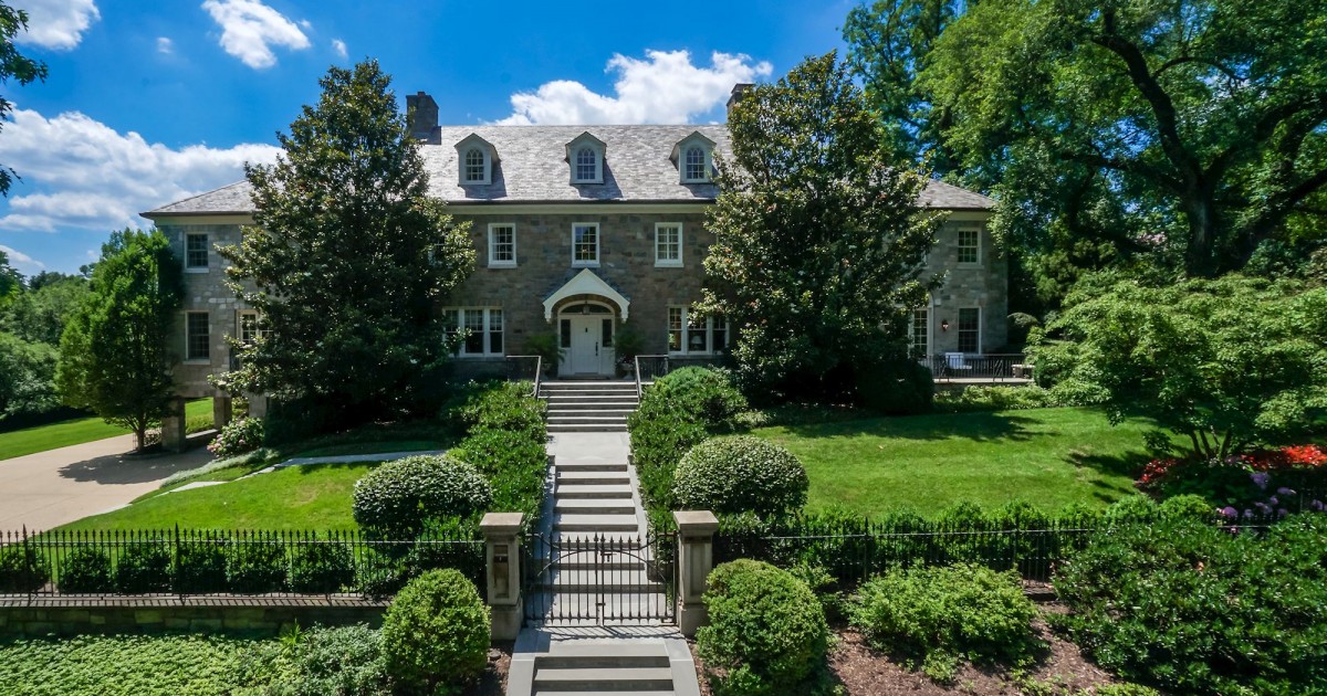 Palatial Chevy Chase Estate Lists for 11.75 Million
