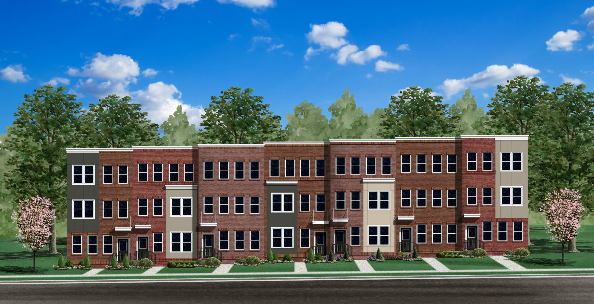 A First Look at the New Townhomes Now Selling at Liberty in Lorton