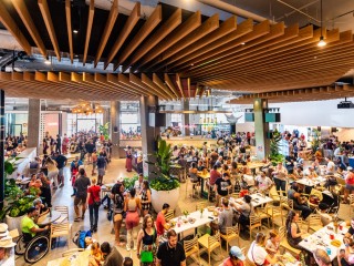 Most Prevalent New Neighborhood Amenity in 2019 -- Food Halls Everywhere