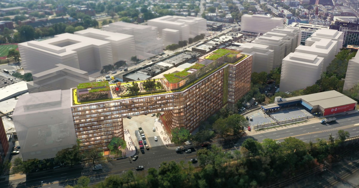 Transparent Elevators, A Rooftop Jogging Path: EDENS Files Plans 