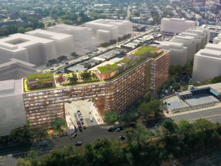 Transparent Elevators, A Rooftop Jogging Path: EDENS Files Plans for Ambitious Union Market Project