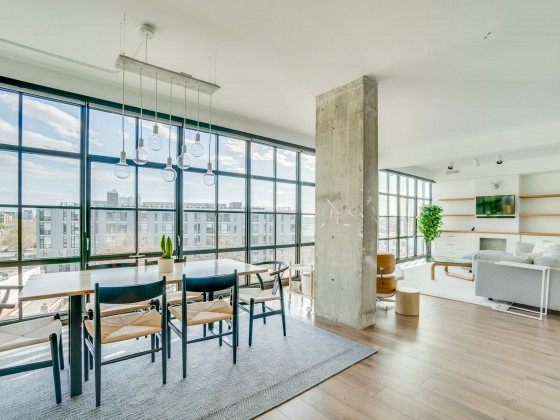 Best New Listings: Two Top-Floor City Condos and Rustic in Arlington