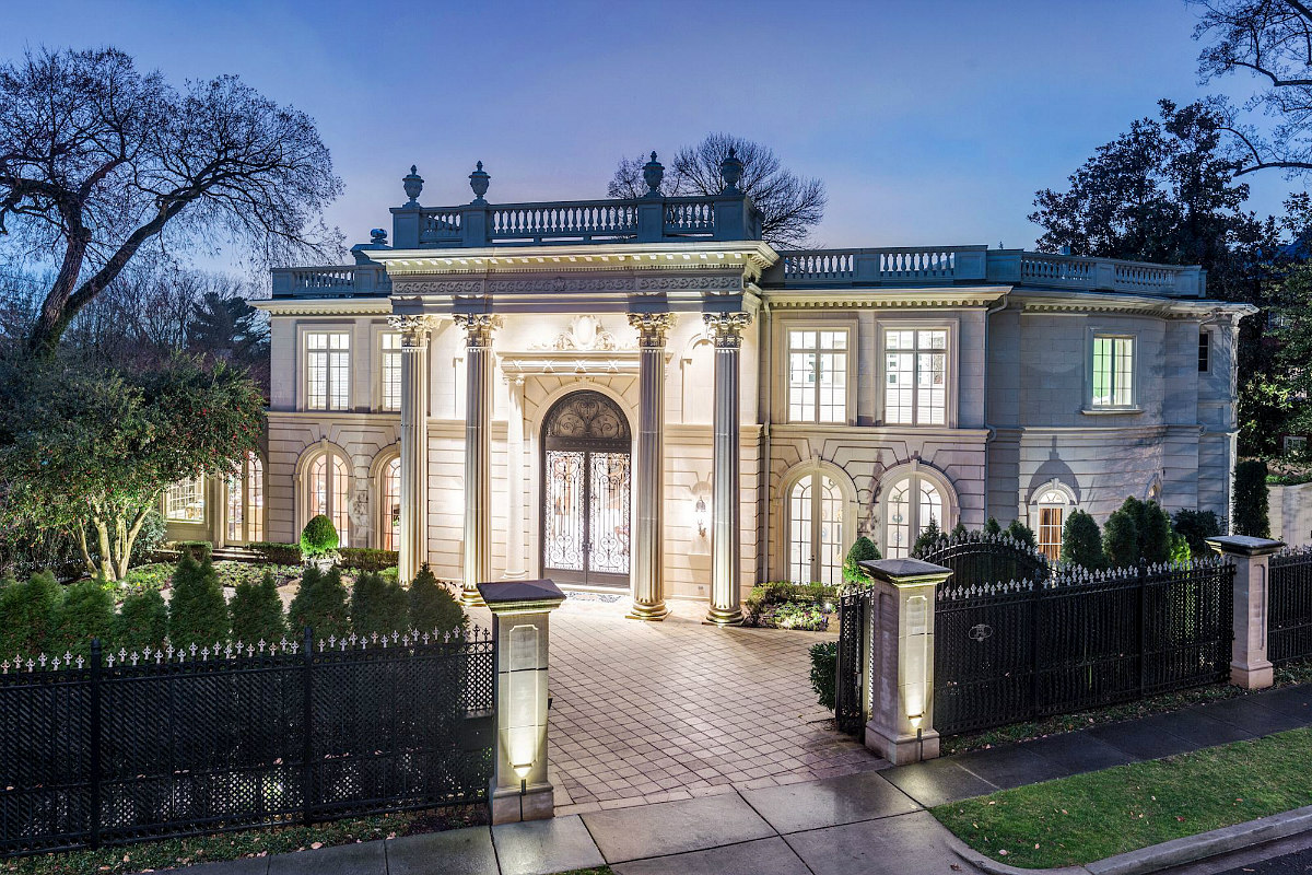 $18.5 Million: Embassy Row Mansion Becomes DC's Most Expensive Home For