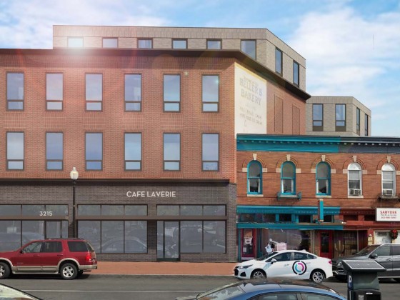 HPRB Approves Four-Story Design for Mount Pleasant Laundromat Redevelopment