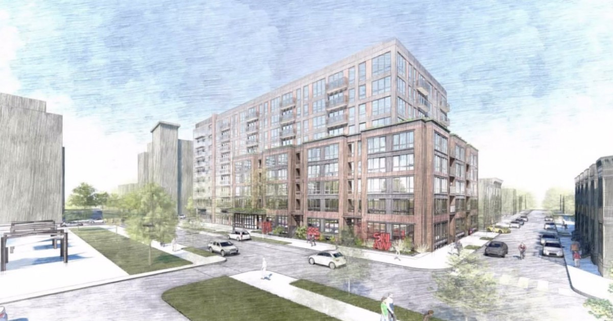 A New PUD Would Bring 215 Apartments Atop Retail to 7th and P Street