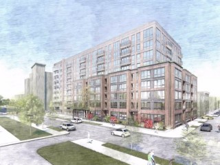 A New PUD Would Bring 215 Apartments Atop Retail to 7th and P Street