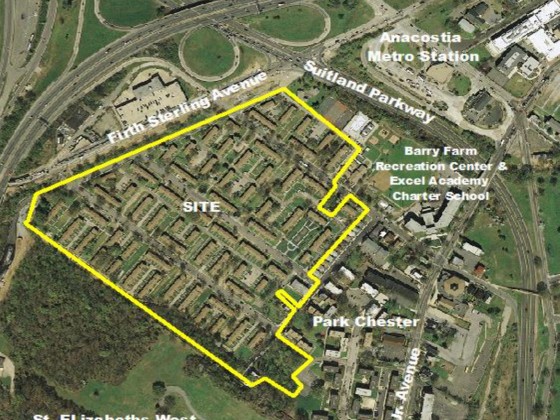 With Development on Pause, Office of Planning Applies to Create Barry Farm Zone