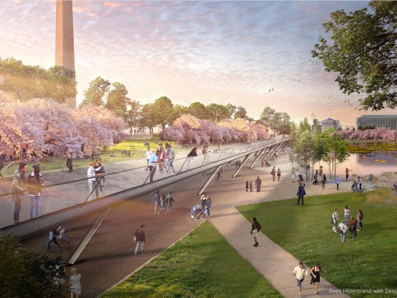 Five Design Concepts for How to Save the Tidal Basin from Flooding