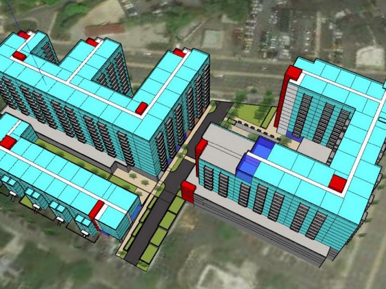 800 Units and Possibly Coliving + a Food Hall: The Pitch for a Prominent Wheaton Intersection