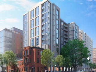 96-Unit Apartment Building Pitched in Mt. Vernon Triangle With Resident-Only Penthouse Cafe