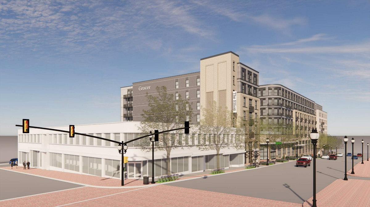 250 Apartments, Grocery Store Proposed at Columbia Pike CVS Site