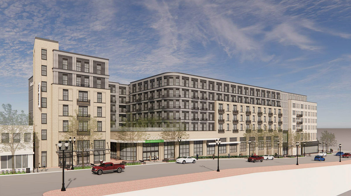 250 Apartments, Grocery Store Proposed at Columbia Pike CVS Site