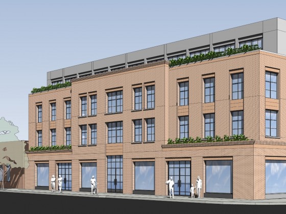 A Four-Story Residential Development Pitched a Block From DC's Social Safeway