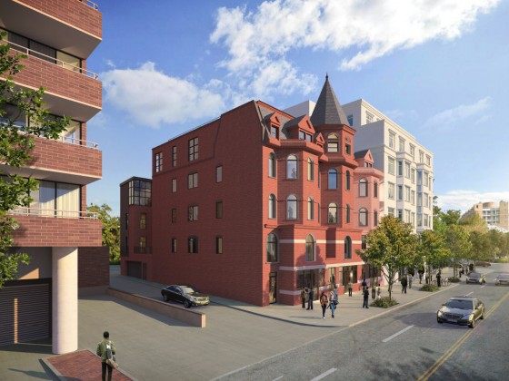 A Mullett Redevelopment: 15 Units Proposed for a Pair of Rowhouses in DC's West End