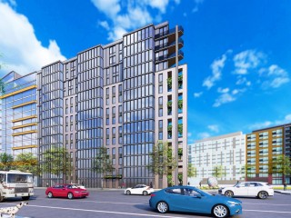 116-Unit Triangular Building Pitched For Plot Off New York Avenue