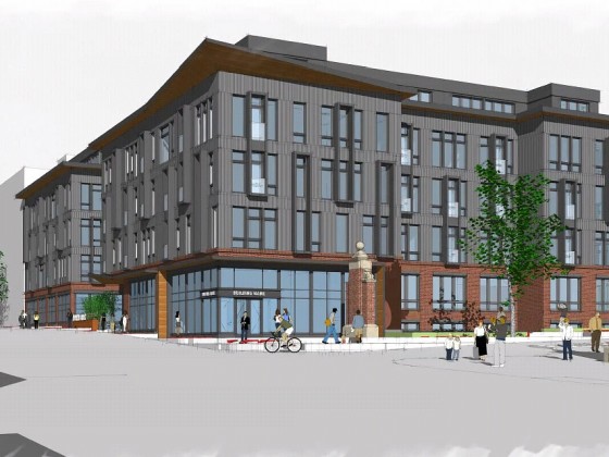 90 Units and University Uses: The New Plans for a Howard Property on Georgia Avenue