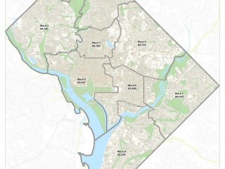Navy Yard to Ward 8? Three Potential Maps of New DC Ward Boundaries Released