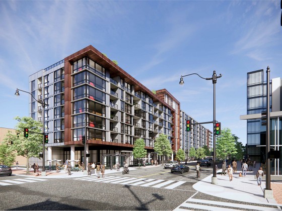 204-Unit Development Proposed Across the Street from Shaw Metro