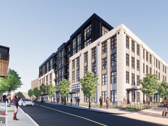 723 Apartments, Makerspace Proposed Next to Metro Tracks in Brookland