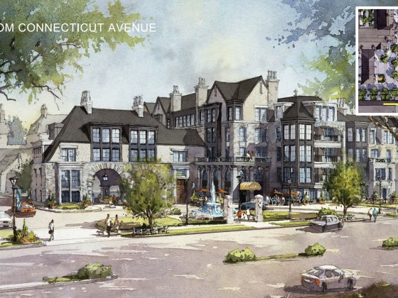 A First Look at the Senior Living Community Proposed for Chevy Chase's 4-H Site
