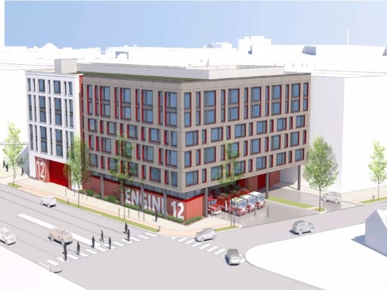 136 Apartments and Woonerf Access: Proposals Start Emerging to Redevelop a DC Firehouse