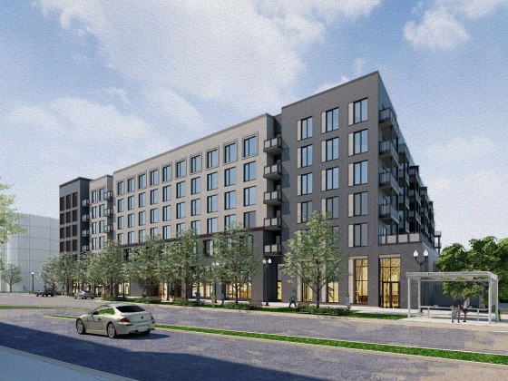 250-Unit Residential Building Planned for Columbia Pike Bank of America  Site