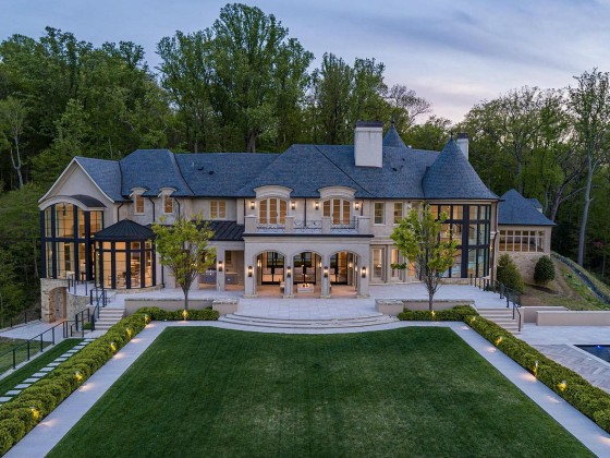 $39 Million + A Basketball Court Over the Potomac: The DC Area's New Most Expensive Home For Sale