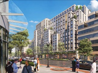 Rendering Revealed for One of the Largest New Residential Developments in Friendship Heights