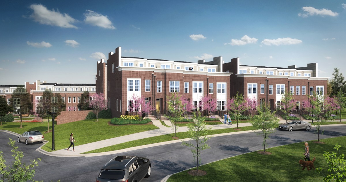 The 50 Luxury Townhomes Coming Soon To The Parks At Walter Reed