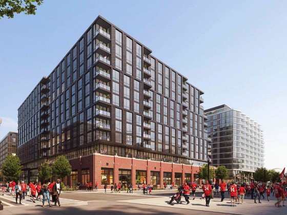 Renderings Revealed For Huge, New Residential Development Next to Nats Park