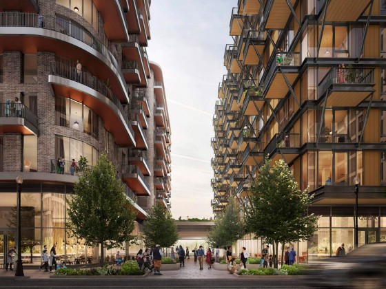 Nearly 1,000 Units + Retail: A First Look at the Second Phase of DC's Bridge District