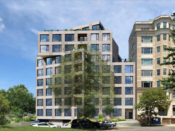 A First Look at 31-Unit Development That Will Replace Salvation Army Headquarters in DC's West End