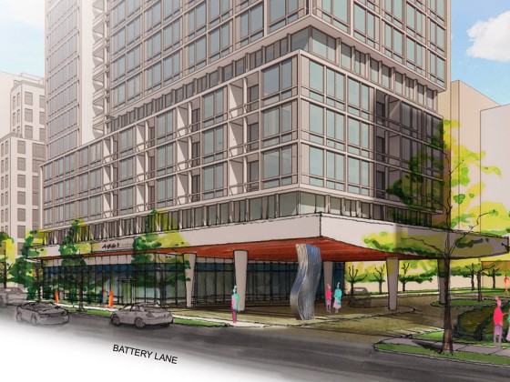 A 450-Unit Apartment Building Pitched For Downtown Bethesda