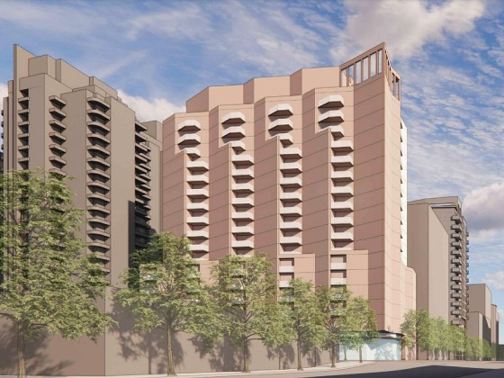 17-Story Development Proposed For Jewelry Exchange Site in Bethesda Looks For Key Approval