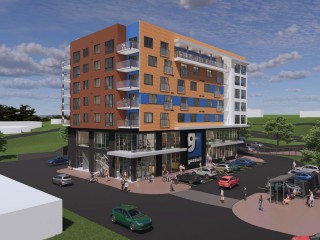 Renderings Show 128-Unit All-Affordable Development Pitched For Arlington Goodwill Site