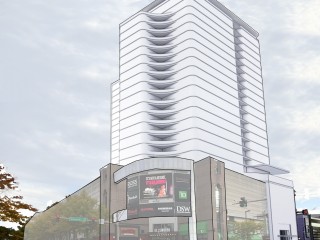 450 Apartments Above The Mall: 20-Story Development Pitched Above Silver Spring's Ellsworth Place