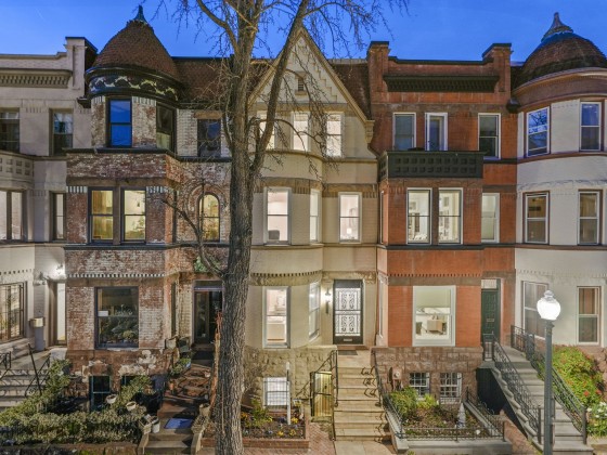 A Victorian Home on One of Dupont Circle's Most Iconic Blocks Hits the Market