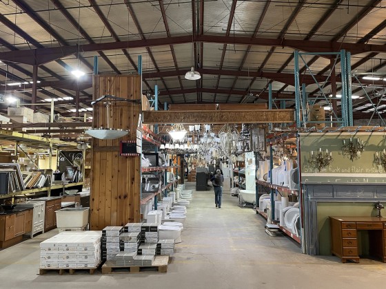 Tile, Furniture, Appliances & (Much) More -- The Local Warehouse Chock Full of Salvaged Home Goods